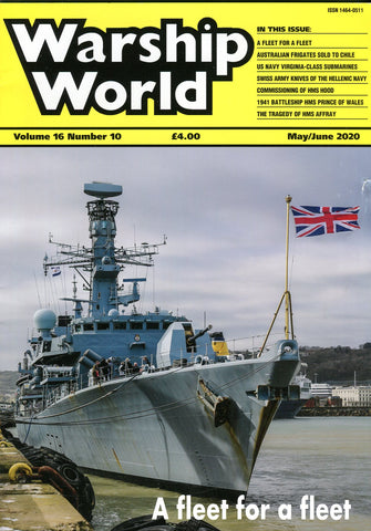 Warship World volume 16 number 10 May/June 2020