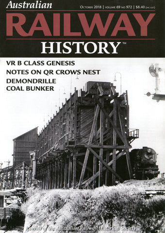 Australian Railway History No. 972